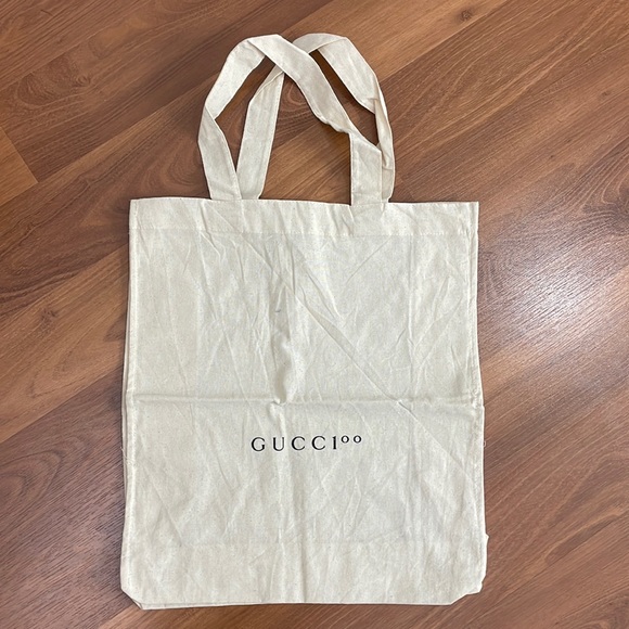 Authentic Gucci Canvas shopping bag NEW - Picture 3 of 8